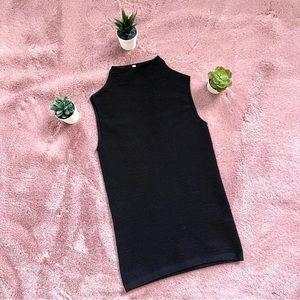 Babaton High Neck Black Tank  Top (Size X-Small) from Aritzia